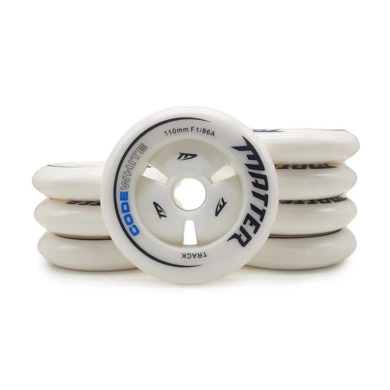 CODE White Matter G13 Marathon Speed Inline Skates Wheel 90mm 100mm 110mm High elastic Matter Gi3 Ra