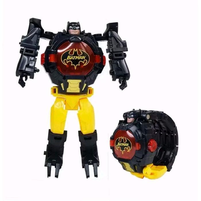 Jam Tangan Digital Anak Karakter Bentuk Robot laki laki dan perempuan - Batman