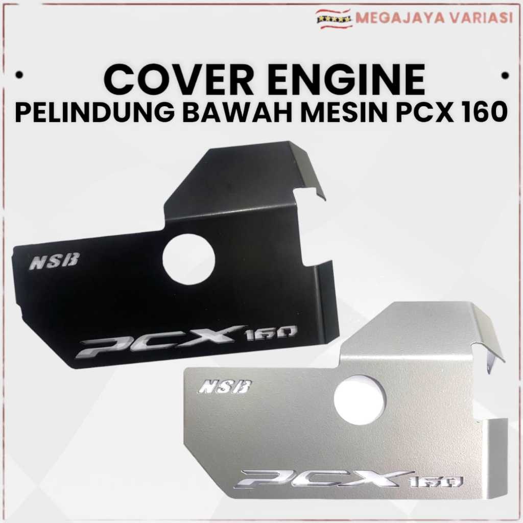 Cover engine pelindung mesin pcx160 cover mesin pcx160 MJ55
