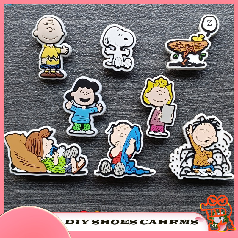 Hole Shoes Flower Accessories Shoe Buckle Decorative Accessories Cartoon Anime Snoopy