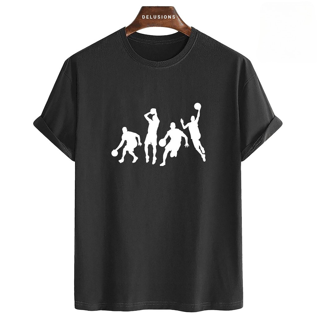 Kaos Oversize Pria Wanita Sport Olahraga Basket Gaya Korea Hip Hop Kekinian Viral Distro Terbaru