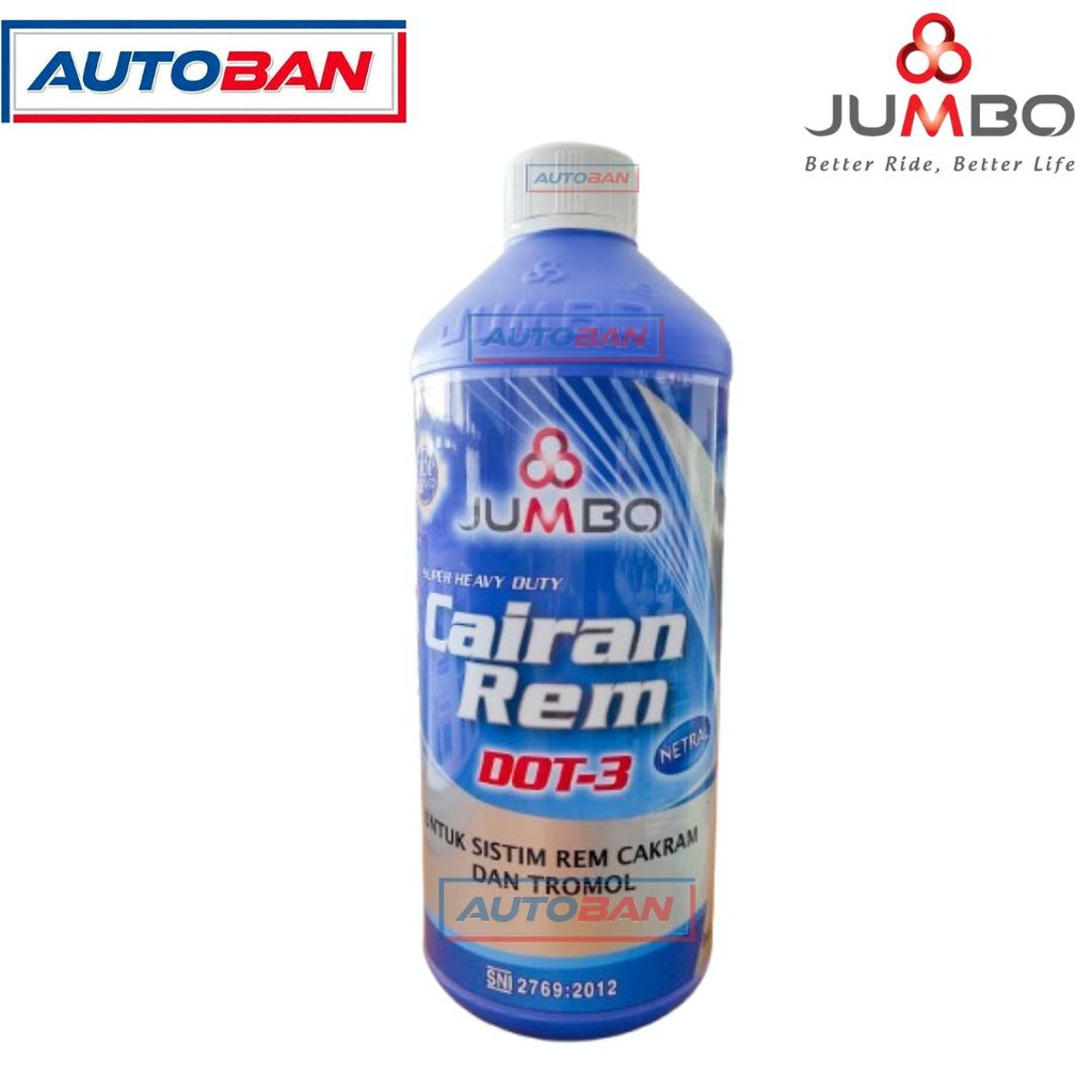 MINYAK REM JUMBO NETRAL DOT-3 1 LITER ORIGINAL