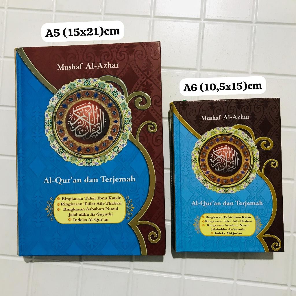 Al Quran AL AZHAR A6 Saku HC Al Quran Ringkasan Tafsir Tentang Wanita Quran Terjemah AL AZHAR JABAL 