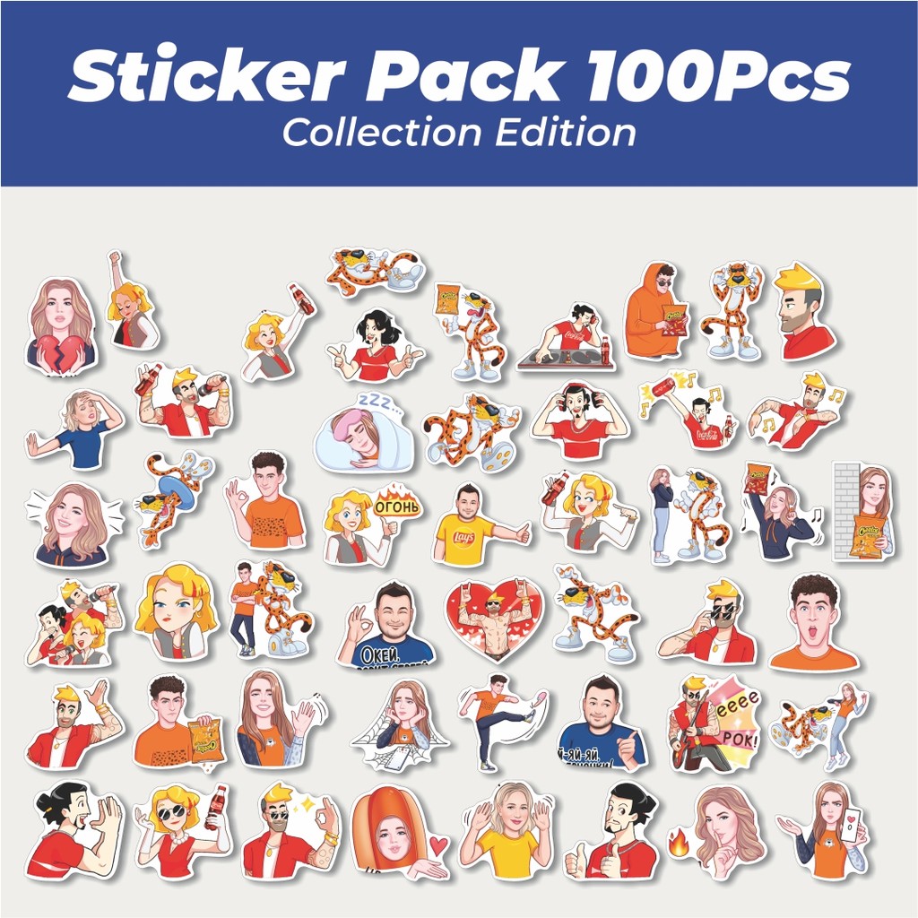 

Hot Stiker Maskot Lays Lucu Anti Air Stikers Berperekat Waterproof Sticker Decal Buat Motor Helm Buku Journal Koper Casing HP Laptop Botol Minum