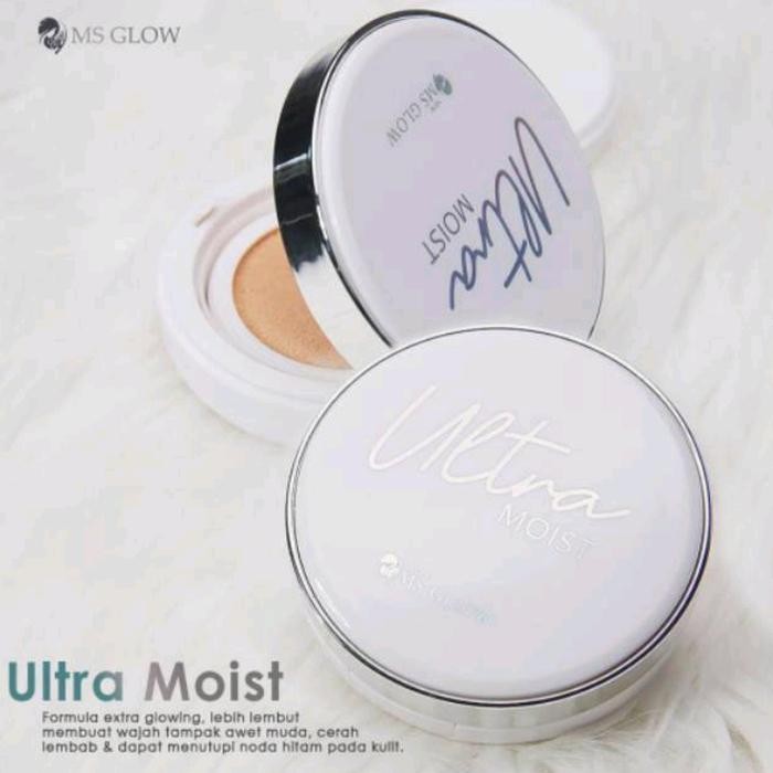 Ms Glow Ultra Moist Cushion/Bedak Cushion/BB Cream Original