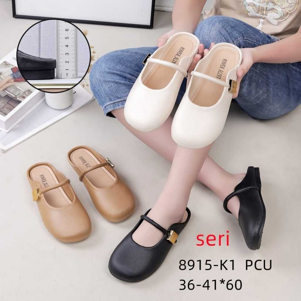 Sandal Wanita / Sandal Perempuan Selop Mules Power ALINA 8915-K1
