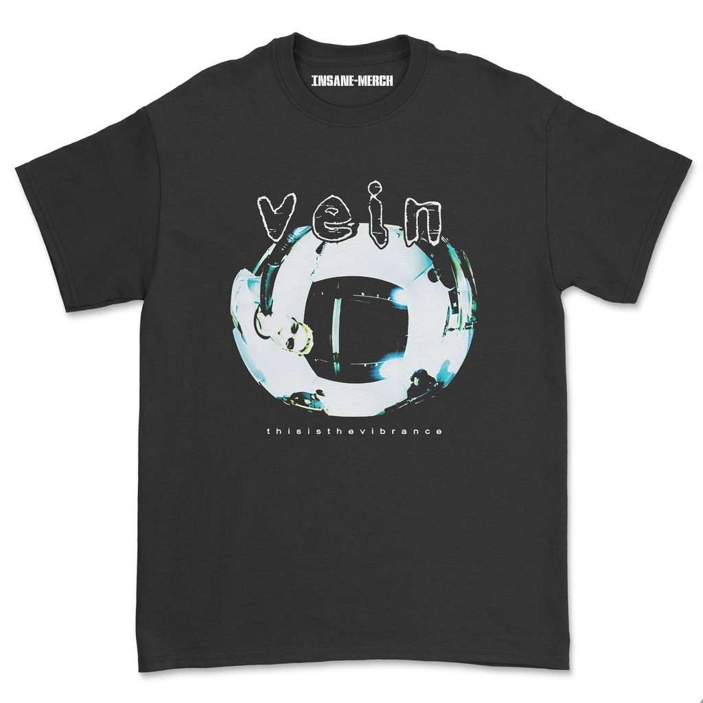 (COD) Baju Band - Vein Vibrance T-Shirt & Kaos Tanpa Jaitan Samping - Pria Wanita Dewasa Unisex Size