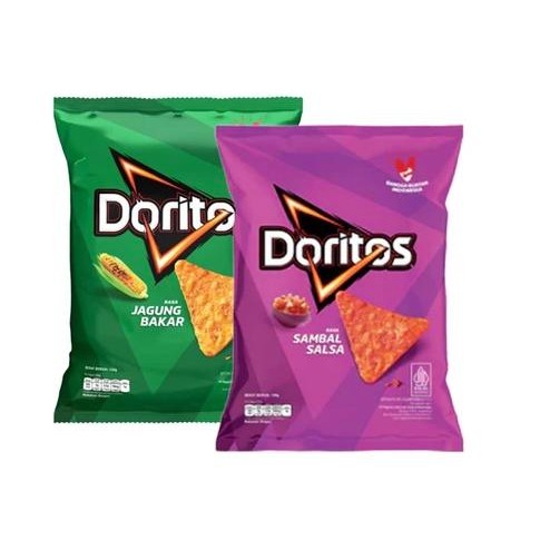 

Doritos Snack 55 Gram - Jagung Bakar/Sambal Salsa
