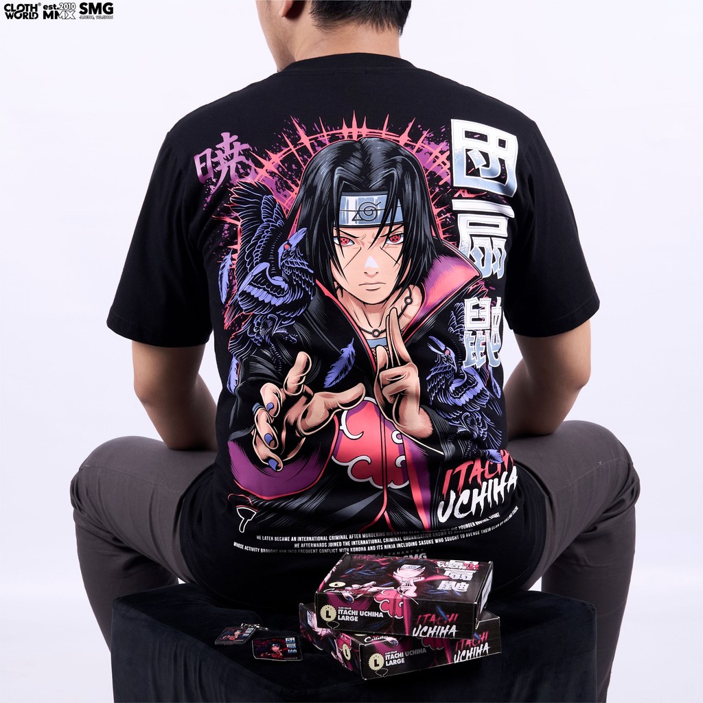 Kaos Anime Naruto CLOWOR Itachi Uchiha
