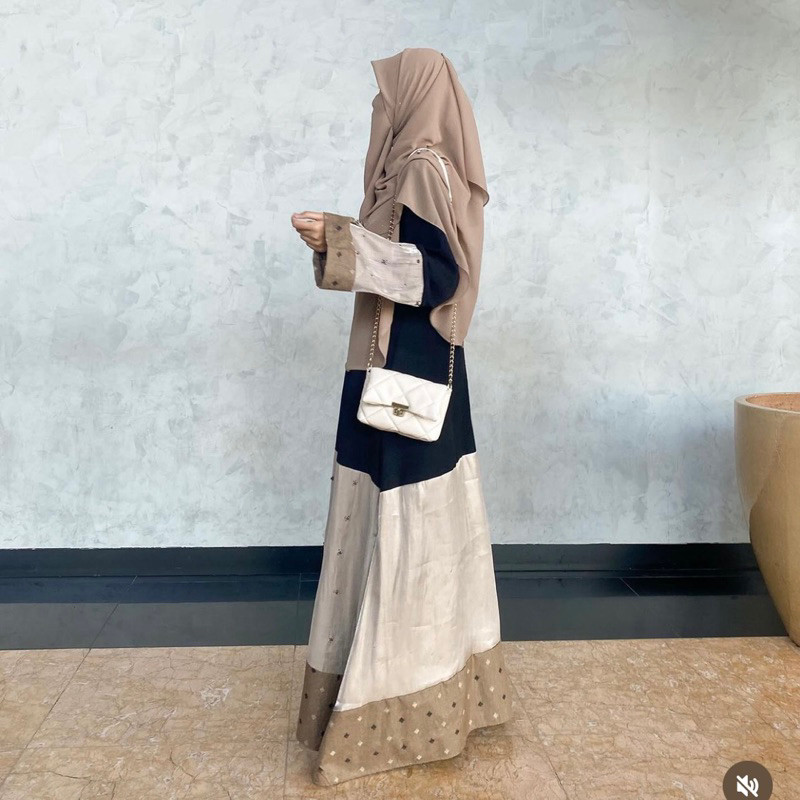 Jema Dress Abaya By Zh/ Dress Hitam/ Abaya Hitam/ Abaya Arab Terlaris