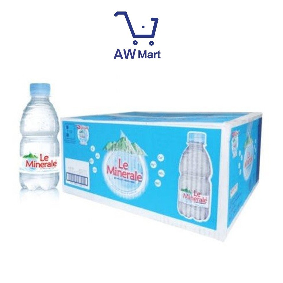 

LE MINERALE BOTOL 330ML 1 DUS ISI 24 BOTOL