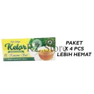

4 PCS Kencono Sari Teh Celup Herbal Daun Kelor – Sehatkan Tubuh dengan Antioksidan & Detoks