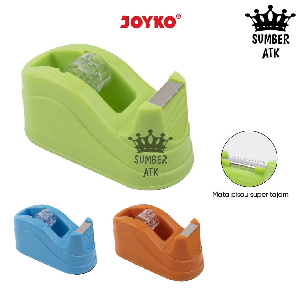 

TERLARIS Tape Cutter Tape Dispenser Pemotong Pita Perekat Joyko TC-115