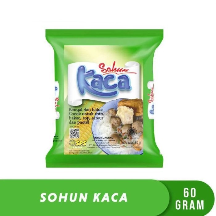 

Sohun Kaca 60gr BPOM Halal Original