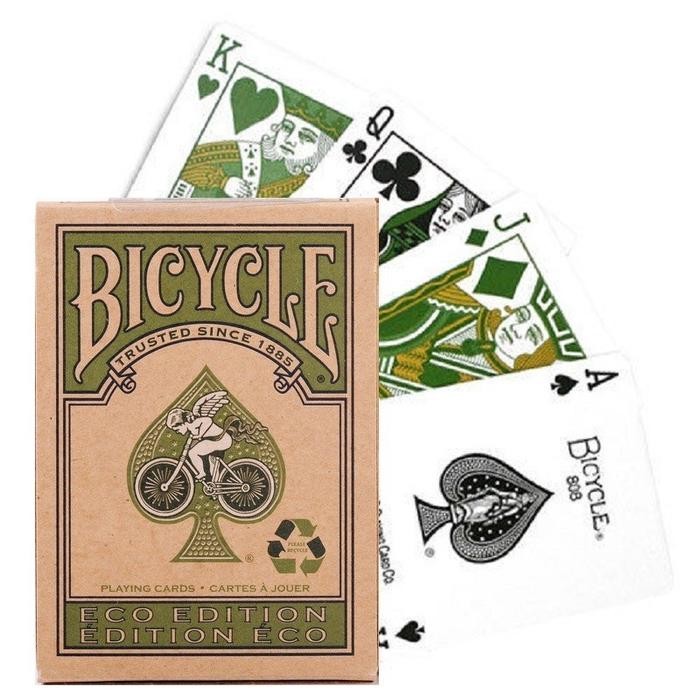 BICYCLE ECO EDITION PLAYING CARDS KARTU REMI IMPORT ORIGINAL USA