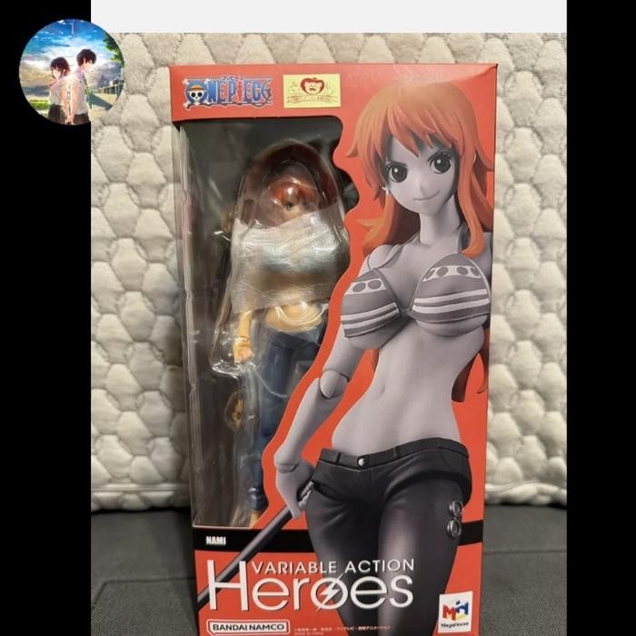 MegaHouse Variable Action Heroes ONE PIECE Action Figure Nami Height 6.5 inch