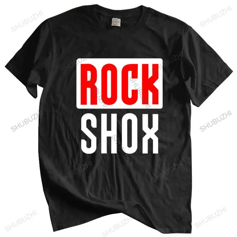 Musik Hip Hop Kaos pria O-neck penjualan panas Rockshox Rock Shox Shock Suspension Mountain Mtb Kaos