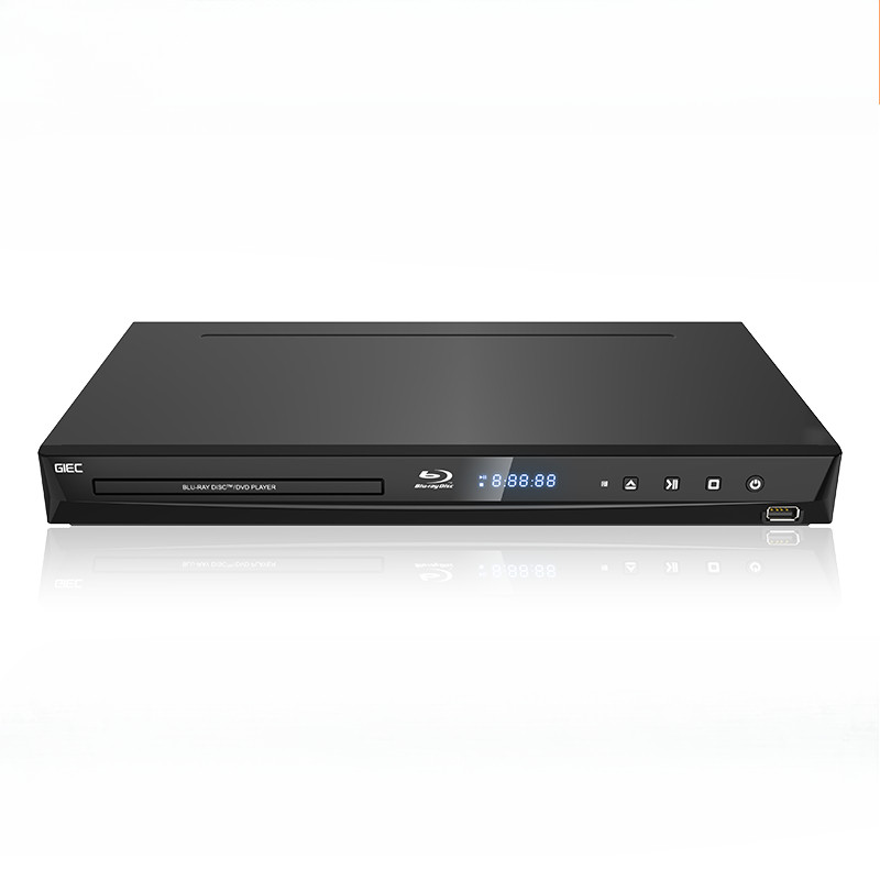 GIEC G3005 Blu ray Player DVD VCD BD Player 3D DTS Portable 5.1 Channel Supports Decoding 1080P HD F