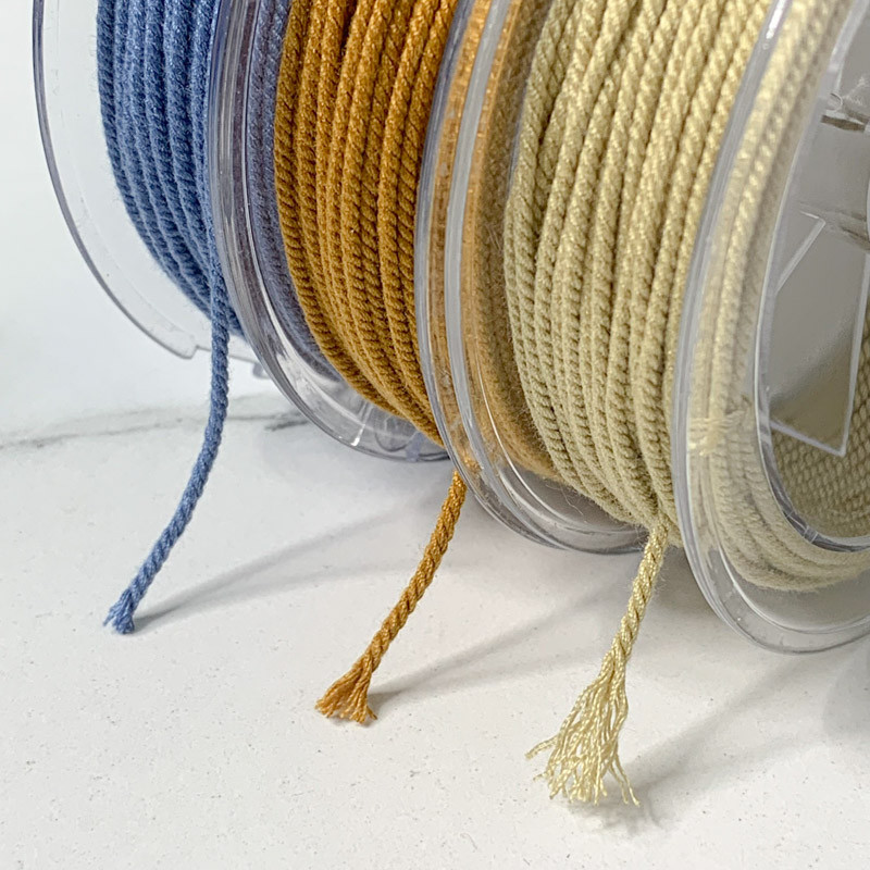 

1MM/1.2MM/1.5MM Cotton cord diy Components Solid color handmake Bracelet necklace Tibetan hand kneaded cotton thread