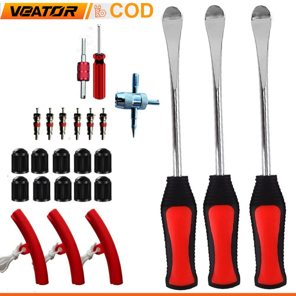 Sendok Pelepas Ban Profesional, Peralatan Pengganti Ban Sepeda Motor Profesional, Sendok Tuas Ban