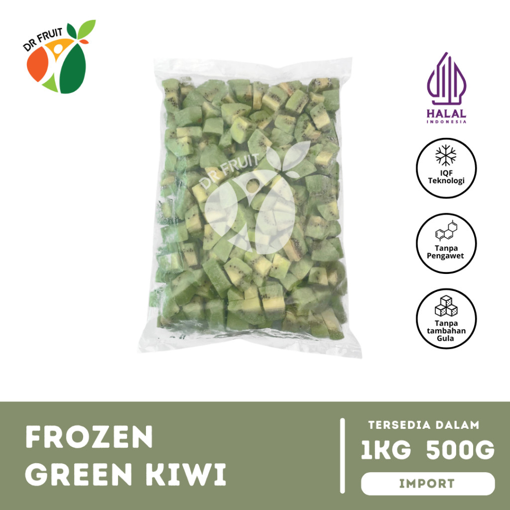 

Buah Kiwi Beku / Frozen Kiwi (IQF)
