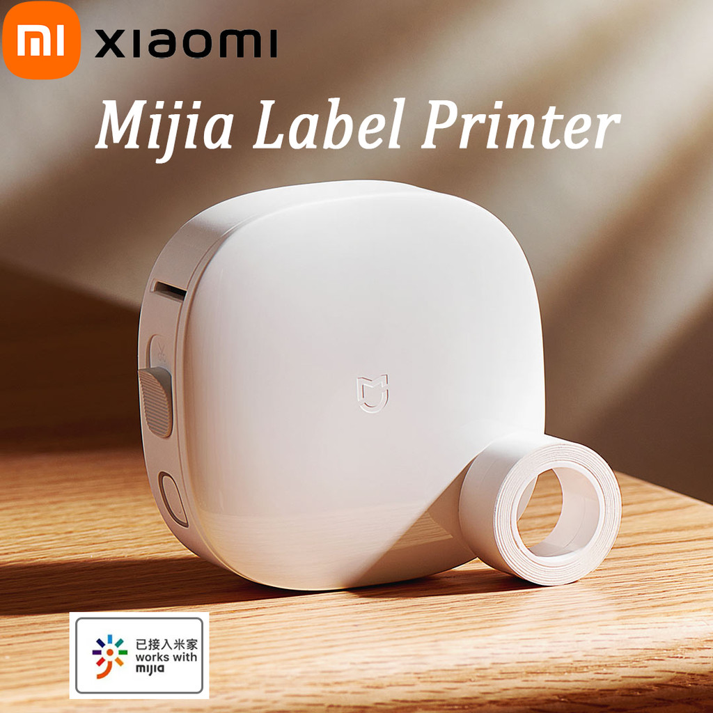 

Mijia Label Printer No Ink Editable Waterproof Oilproof Label Portable Wireless Smart Tag Reminder Work With Mihome APP