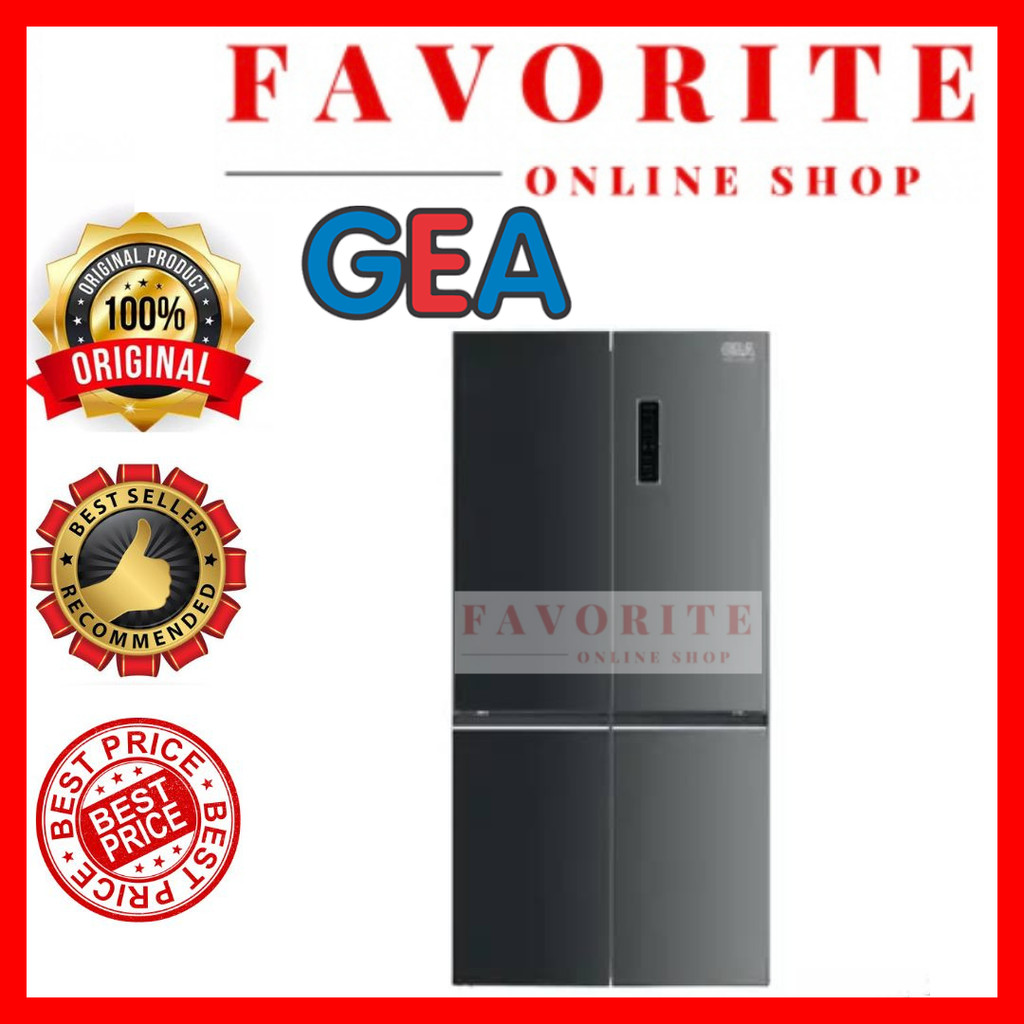 KULKAS GEA G4D-620 / GEA KULKAS SIDE BY SIDE G4D 620 INVERTER