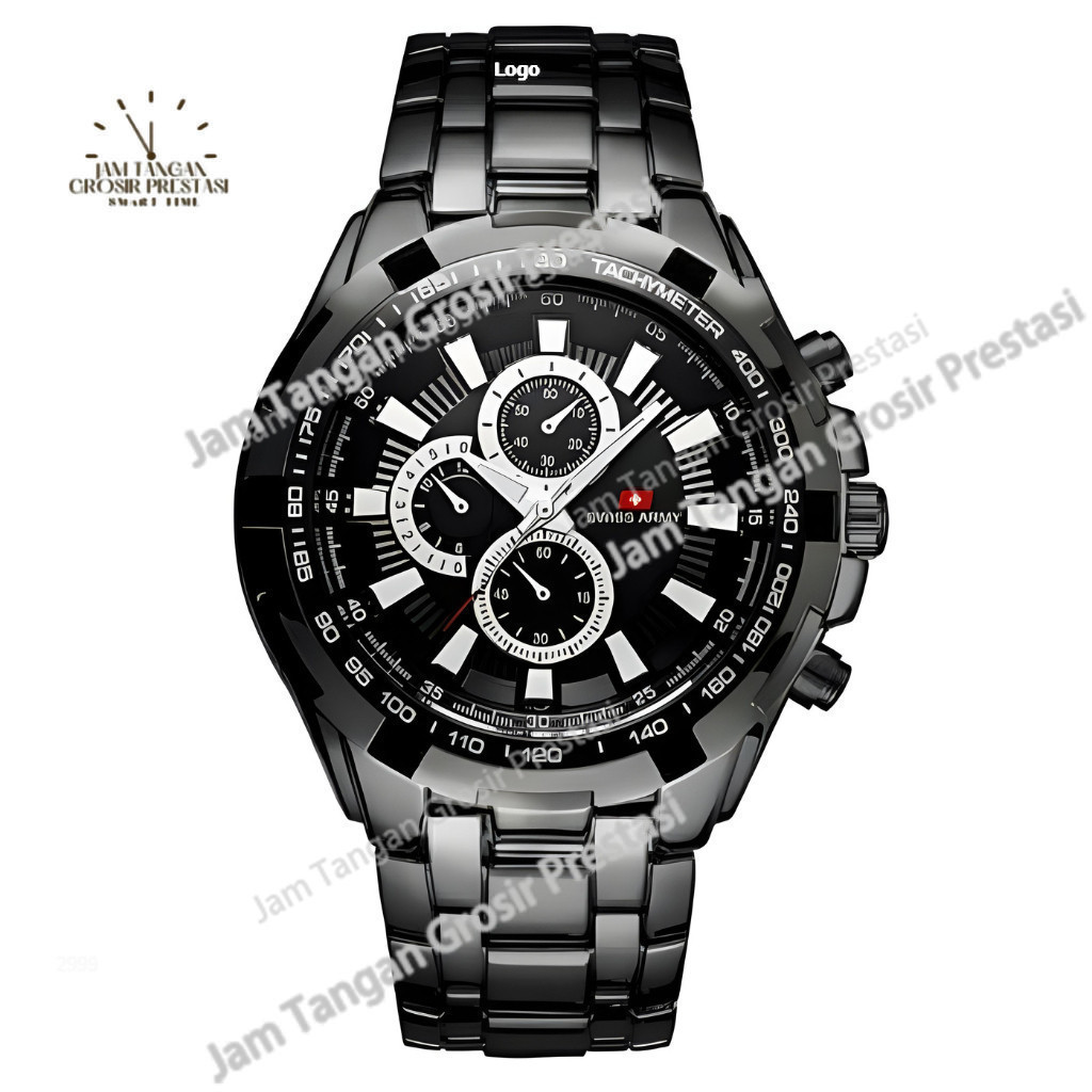 Jam Tangan Cowok Stylish Premium Keren Top Fashion Viral Mewah Watch Promo Jam Tangan Korea