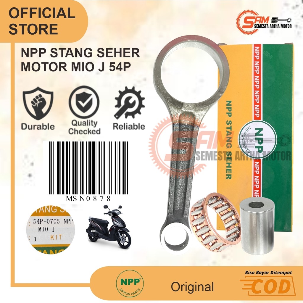 NPP Stang Seher Mio J Soul GT Xride Fino 115 54P Conrod Setang Motor Matic Yamaha