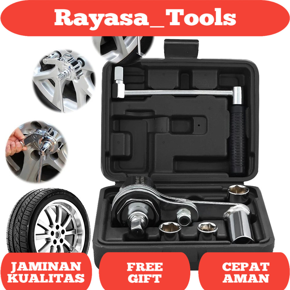 Kunci roda mobil 17 19 21 mm / kunci impact roda / impac manual / kunci roda putar otomatis blv