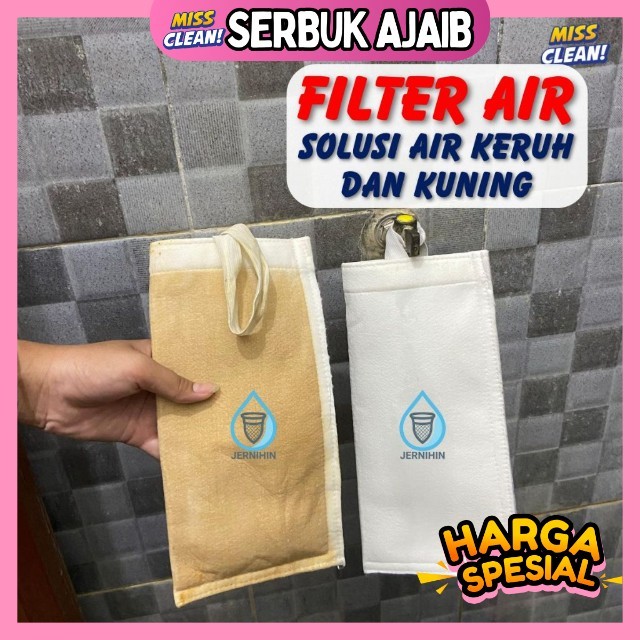 Saringan Air Keran Water Filter Kain filter Air Sumur Kuning Filter Air Toren by JERNIHIN