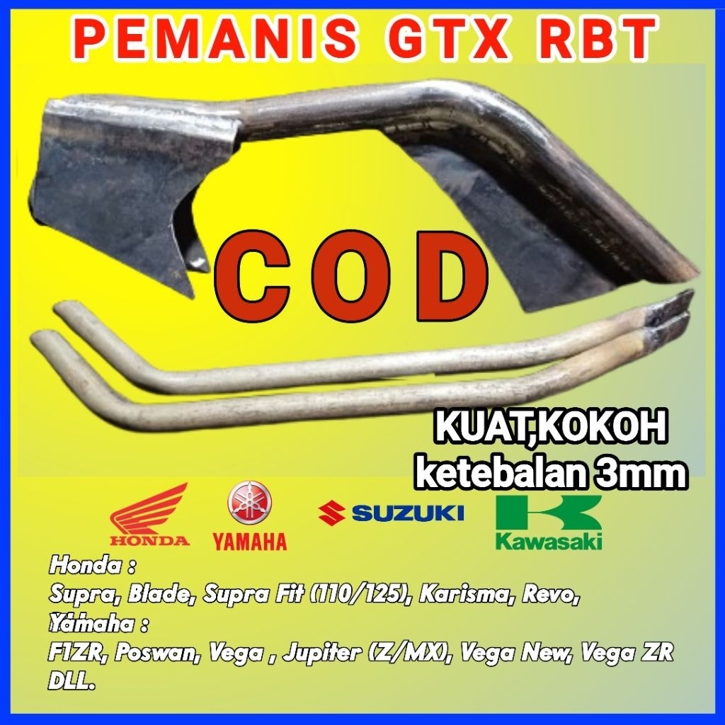 PEMANIS RBT - PEMANIS GTX - PEMANIS RANGKA MOTOR RBT - PEMANIS RANGKA MOTOR GTX RBT