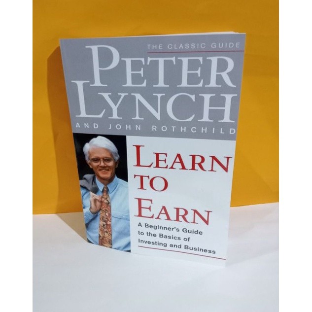 Buku Learn to Earn by Peter Lynch, John Rothchild