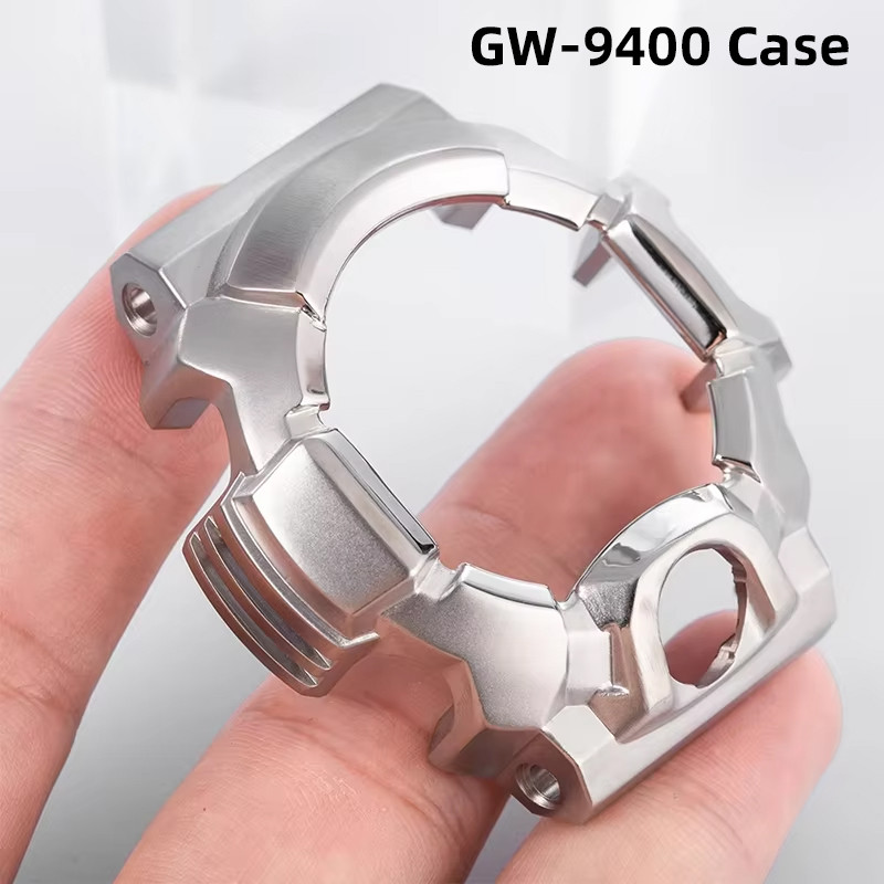 For Casio G-Shock Rangeman 3410 GW-9400J/BJ watch Modified 316L Stainless Steel Case Men's GW9400 Si
