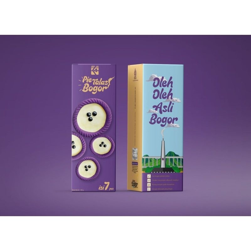 

PIE TALAS BOGOR KADE Isi 7pcs | 195gr