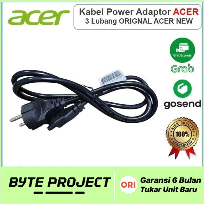 Kabel adaptor Acer Swift 3 Grade Original 3 lubang Swift 5 Swift X