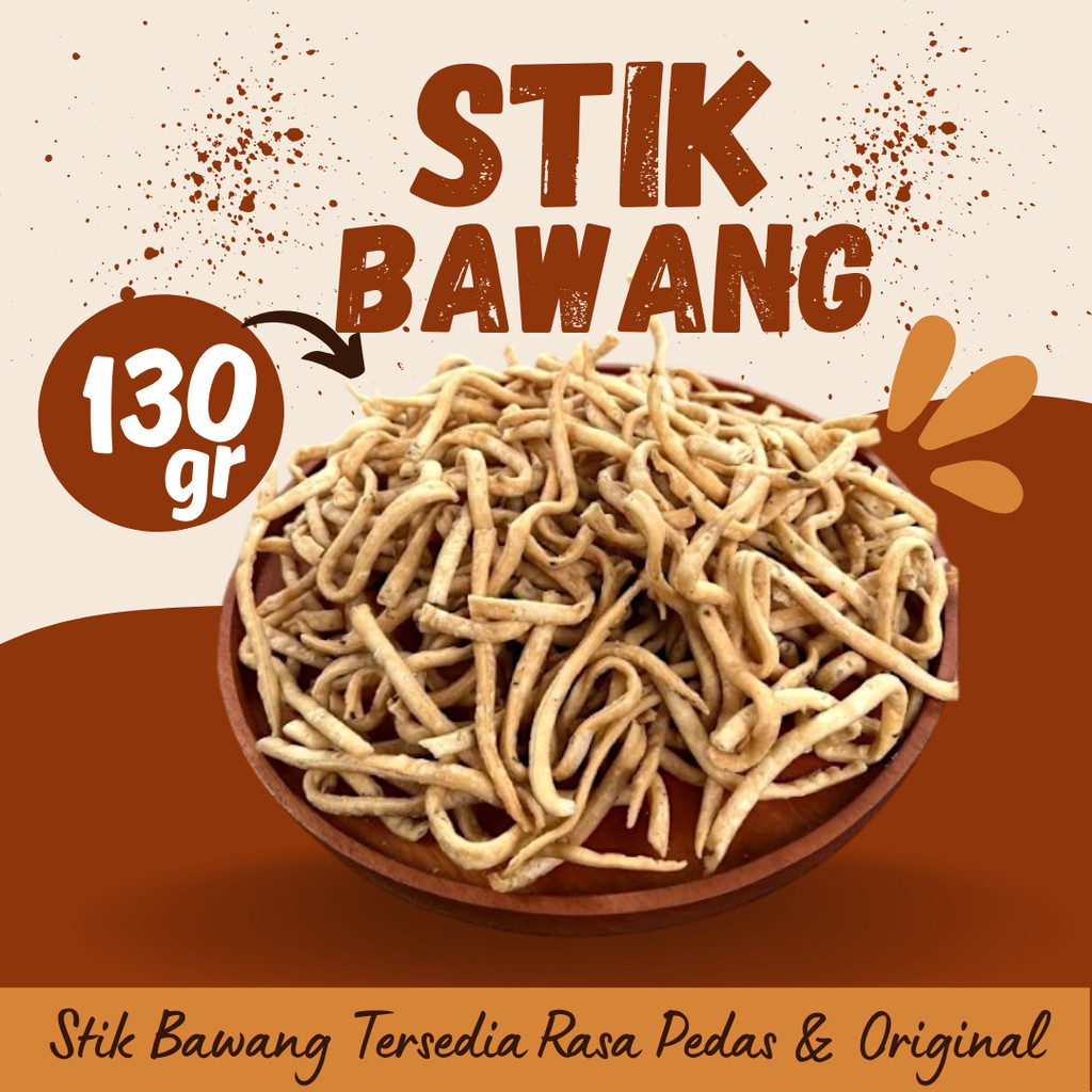 

Stik Bawang Original dan Balado 130 gram