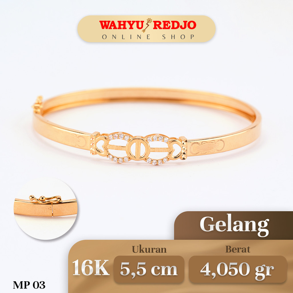 Gelang Emas 16K Wahyu Redjo GL-16K-29101664