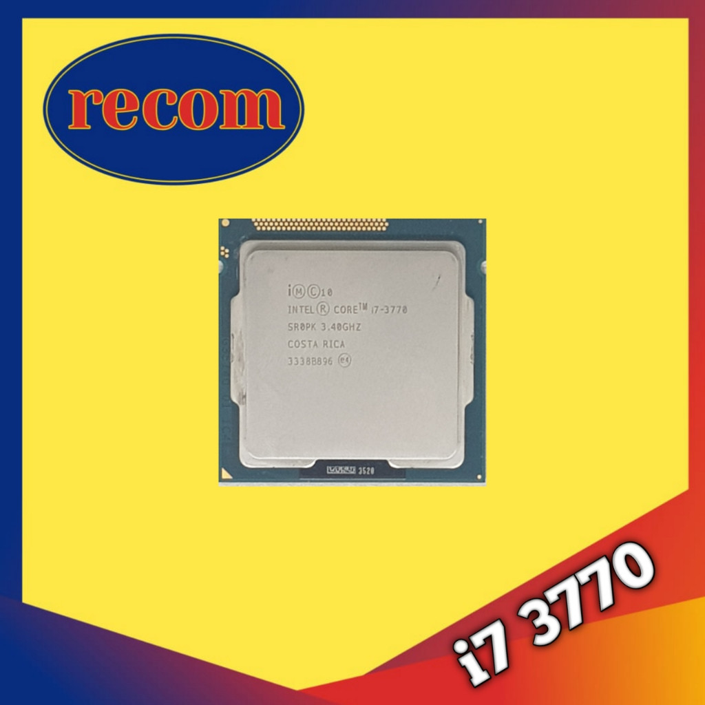 processor intel core i7 3770 tray 1155