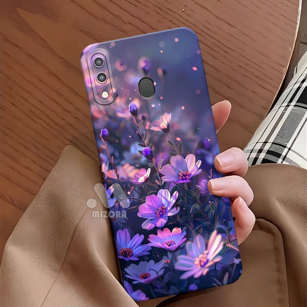 Case Hp SAMSUNG GALAXY M20 Terbaru Fashion Case Bunga Softcase SAMSUNG GALAXY M20 Terbaru Silikon Pr