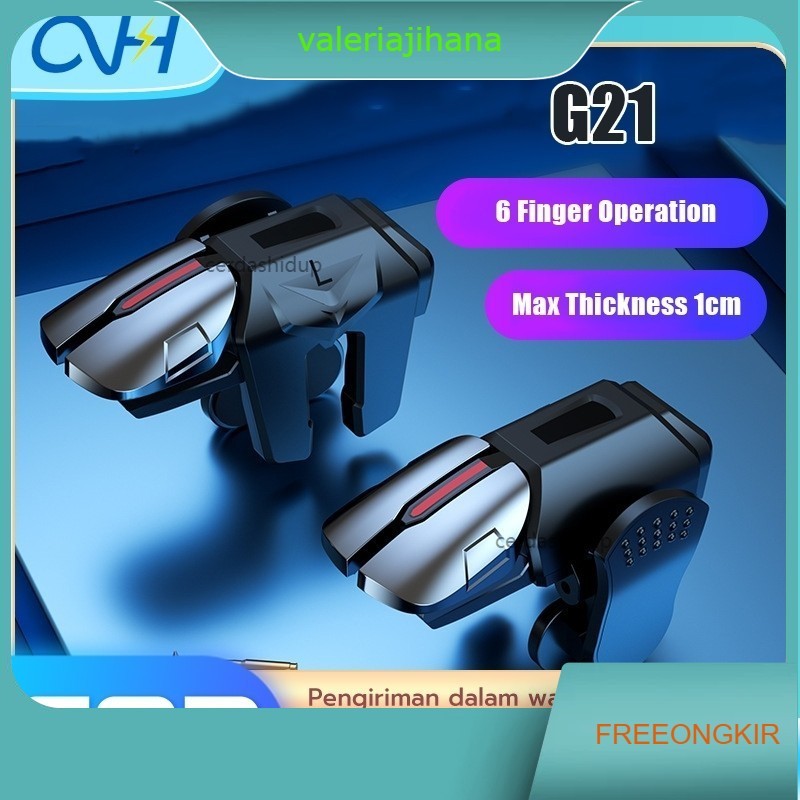 G21 Trigger Pubg Fps L1 R1 Gaming Four Finger Trigger Gaming