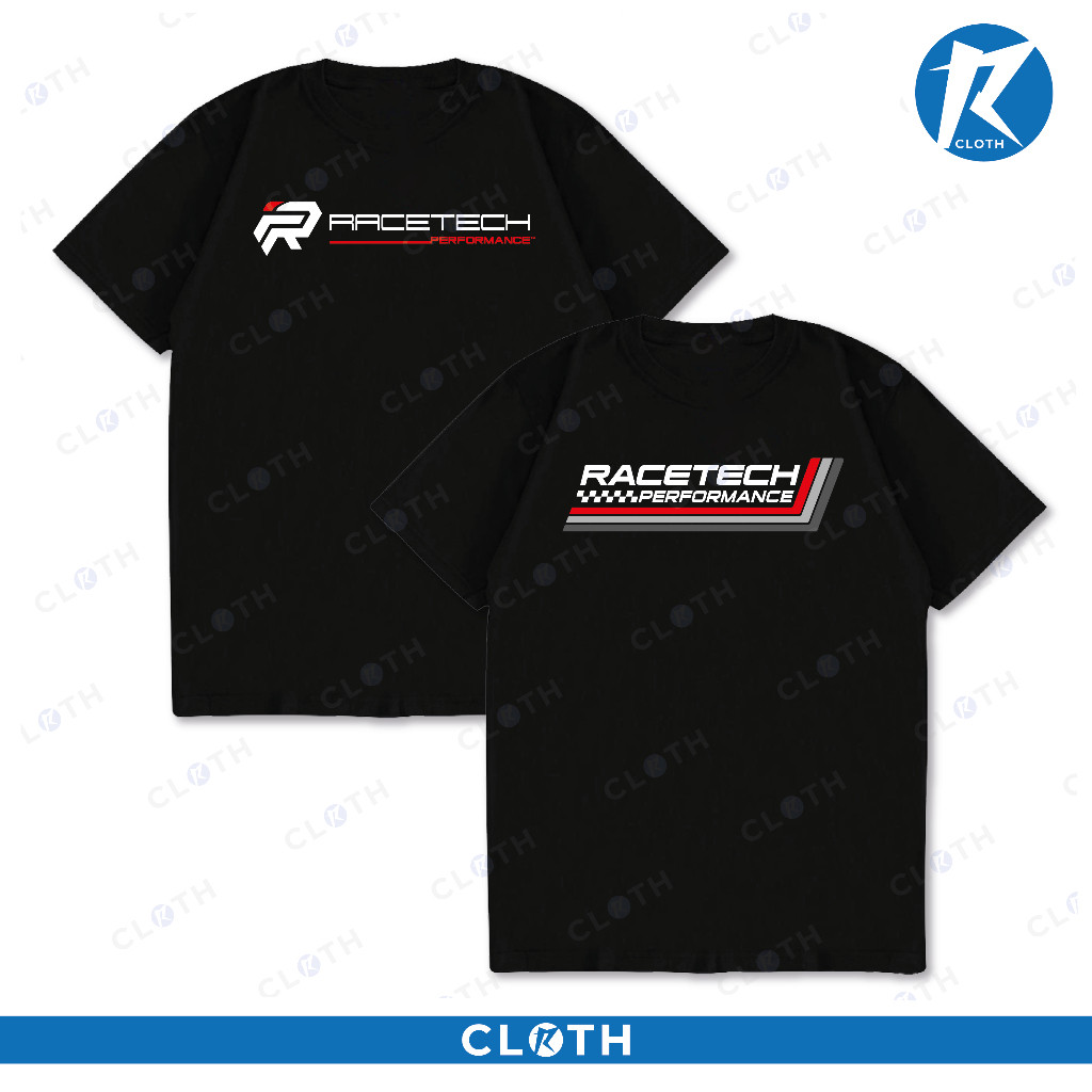 (COD) T-SHIRT KAOS RACETECH PERFORMANCE COMBED 24S RACING MOTOR