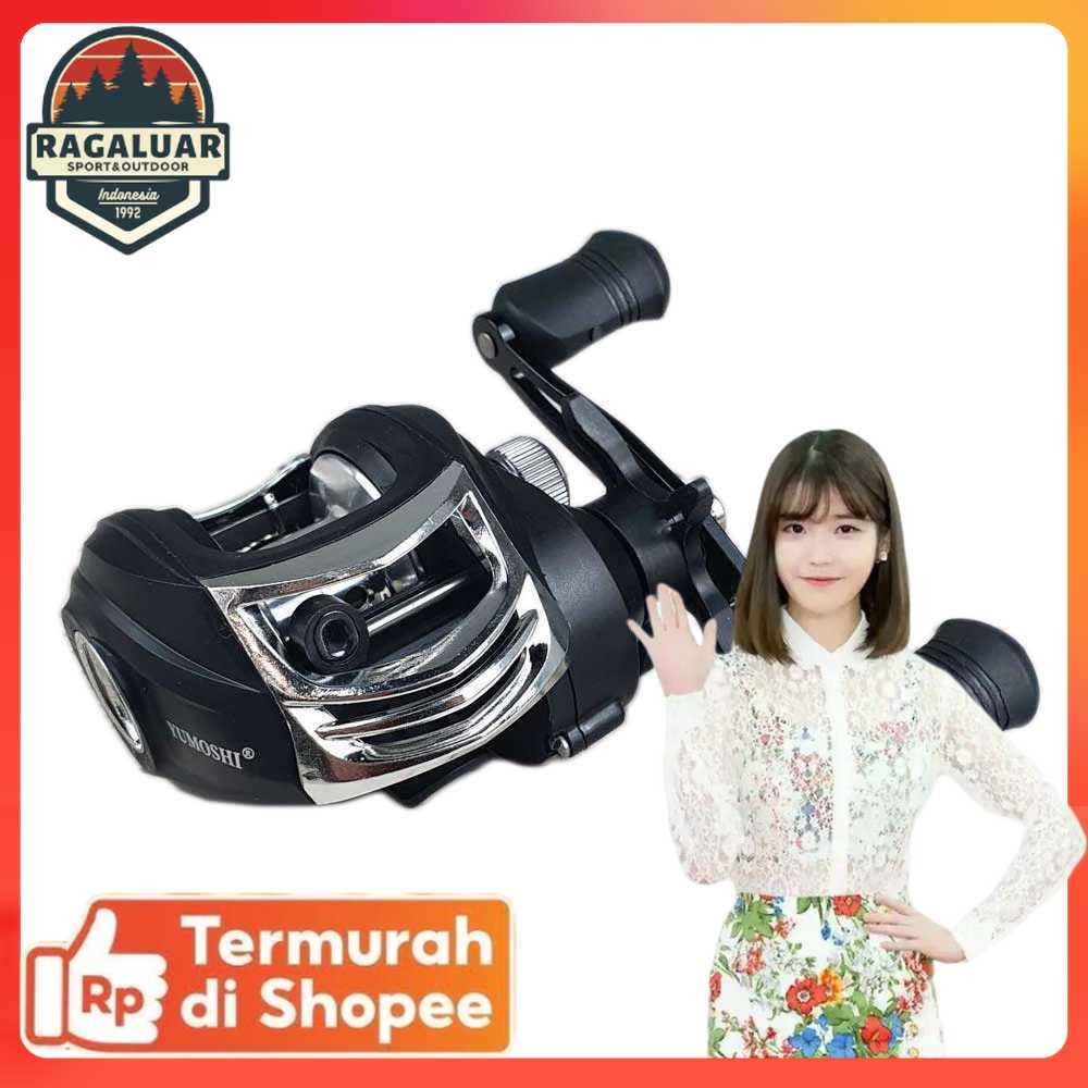 YUMOSHI Reel Pancing Baitcasting 18+1 Ball Bearing 7.2:1 - AK201