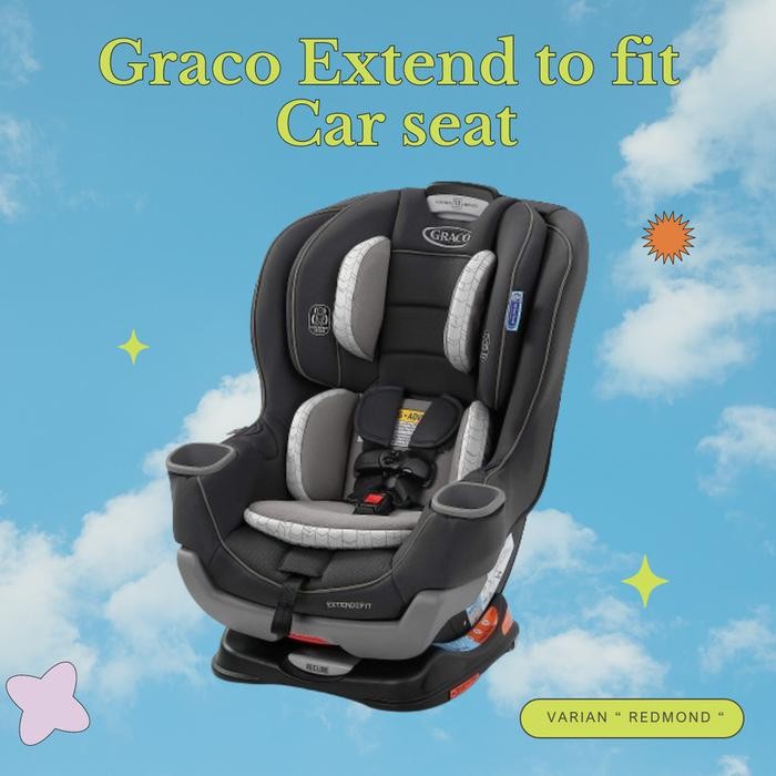 [TERLARIS] Graco Extend to fit Car seat car  seat baby  car  Dudukan Bayi - Redmond[TERLARIS ]