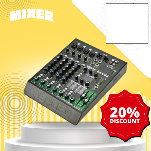 MIXER AUDIO ASHLEY KING 4 SM Mixer ASHLEY KING-4SM KING 4 SM 4 Channel