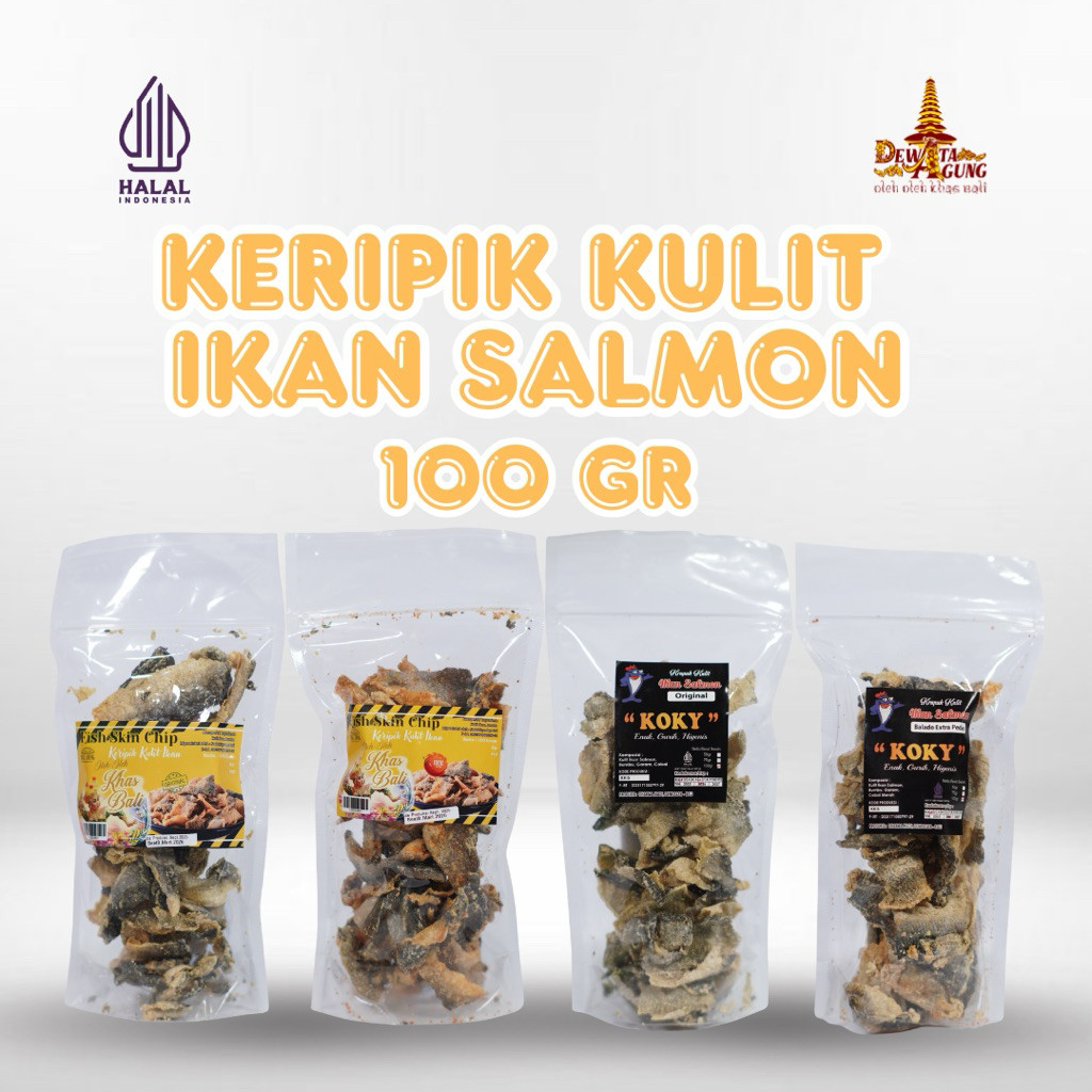 Kerupuk Kulit Salmon Oleh Oleh Khas Bali