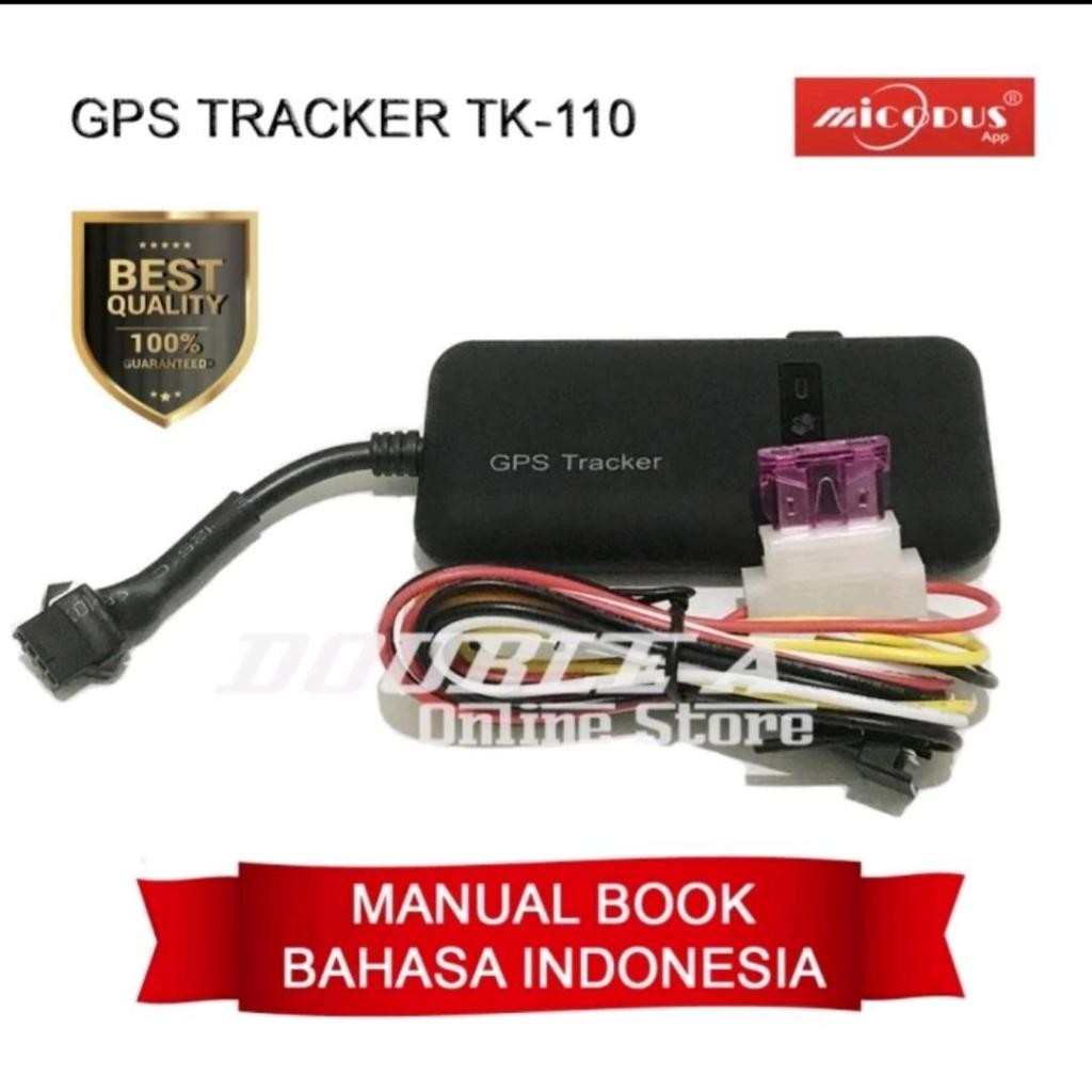 GPS Tracker Mobil & Motor TK-110 - Bisa matikan mesin dari HP(Optional)
