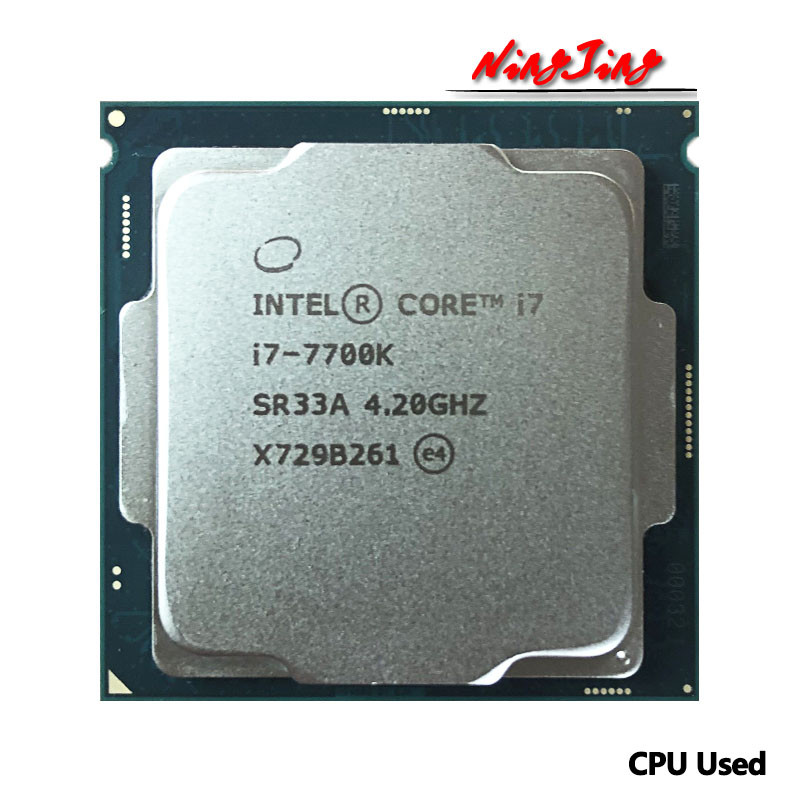 Intel Used Core i7-7700K i7 7700K 4.2 GHz  8M 91W LGA 1151