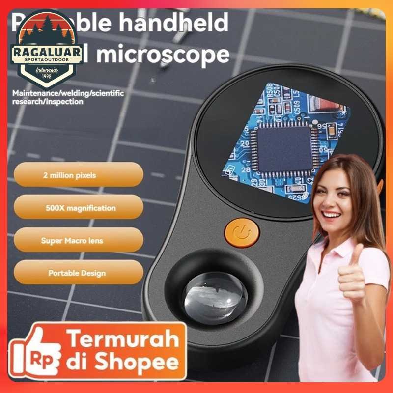 MINGYANG Digital Mikroskop 500X 1080p LED Repair with Kaca Pembesar - MG500