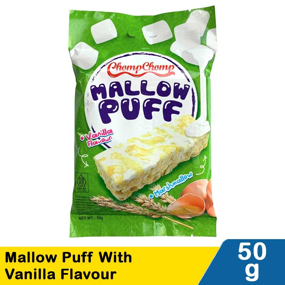 CHOMP CHOMP MALLOW PUFF WITH VANILLA 50g
